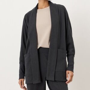 Pact sweatshirt Cardigan airplane -midnight blue. Never worn original packaging